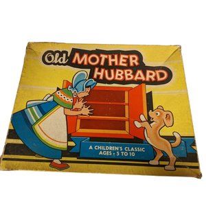 1955 Old Mother Hubbard Board Game in Box, Cadaco-Ellis, Made in USA